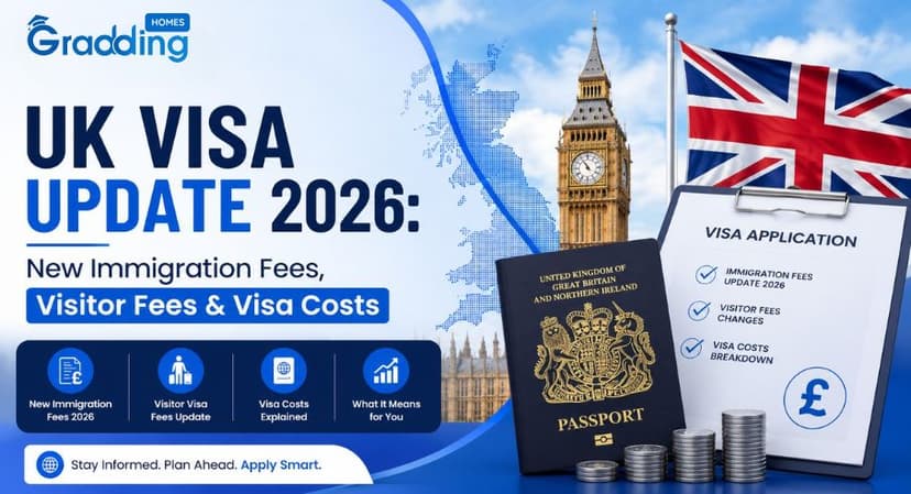 UK Visa Update 2026 Immigration Fees UK Visa Update 2026: New Immigration Fees & Student Visa Costs