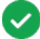 green tick